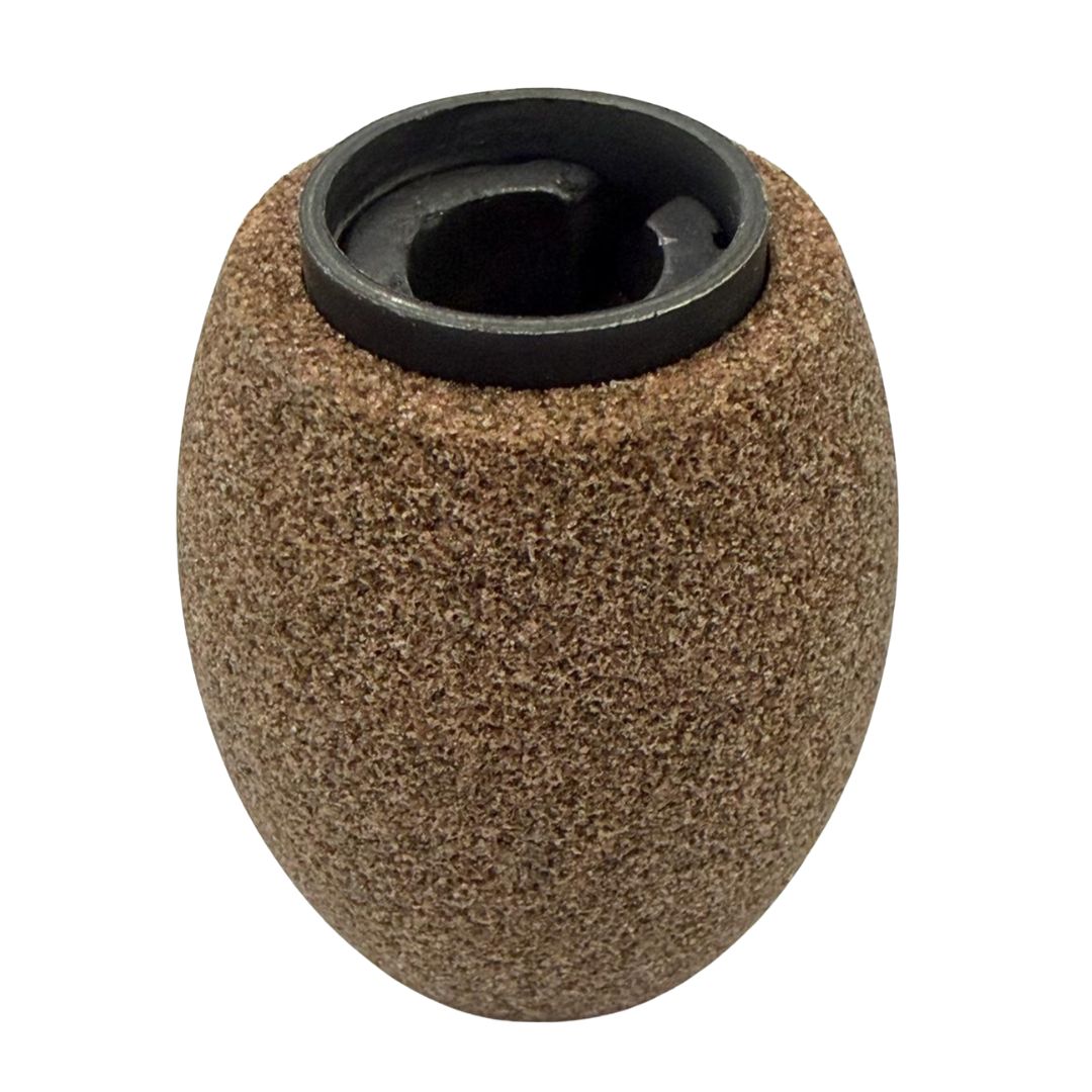 Barril Tecon Grano No. 2 para rebajar pieles finas tipo cabrito.