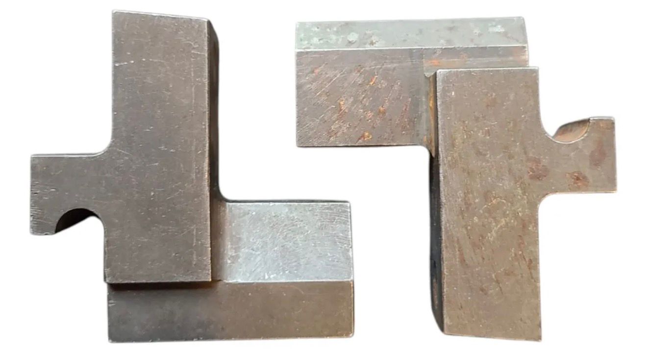 Juego De Dados Para Doblar Acero Para Fabricar Suajes 19x12